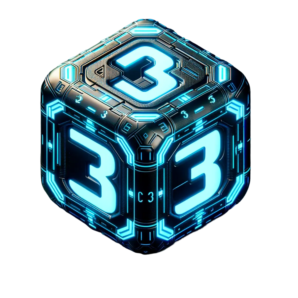 A floating astronaut in a space suit